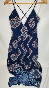 Boho Print Flowy Festival Jumpsuit